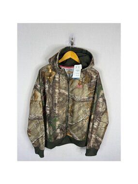 Under Armour Womens ColdGear Realtree Xtra Camo Full Zip Hoodie XL New